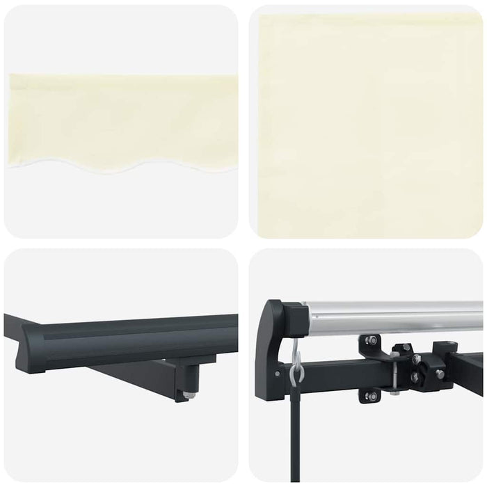 Cortina Retractabilă Manual Crem 250 x 200 cm țesătură - WALTI WALTI