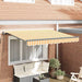 Cortina Retractabilă Manual Galben 250 x 200 cm țesătură - WALTI WALTI