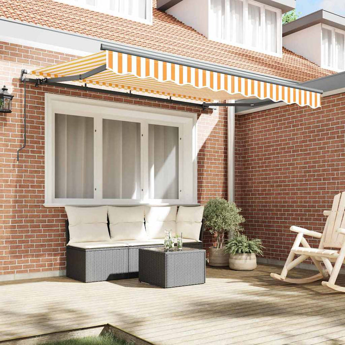 Cortina Retractabilă Manual Galben 250 x 200 cm țesătură - WALTI WALTI
