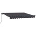 Cortina Retractabilă Manual Antracit 250 x 200 cm țesătură - WALTI WALTI