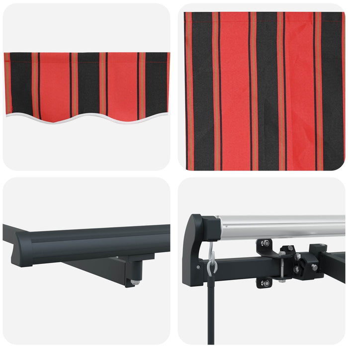 Cortina Retractabilă Portocaliu 250 x 200 cm țesătură WALTI