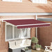 Cadru de copertină Manual Burgundy 250 x 200 cm - WALTI WALTI