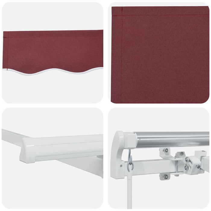 Cortina Retractabilă Manual Burgundy 250 x 200 cm țesătură - WALTI WALTI
