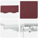Cortina Retractabilă Manual Burgundy 250 x 200 cm țesătură - WALTI WALTI