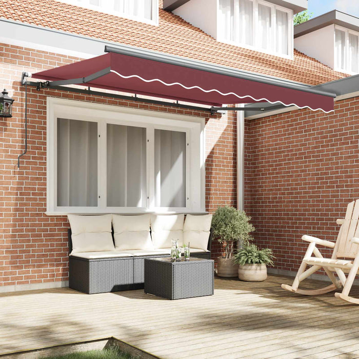Cortina Retractabilă Manual Burgundy 250 x 200 cm țesătură - WALTI WALTI