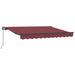 Cortina Retractabilă Manual Burgundy 250 x 200 cm țesătură - WALTI WALTI