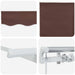 Cortina Retractabilă Manual Maro 250 x 200 cm țesătură - WALTI WALTI