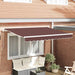Cortina Retractabilă Manual Maro 250 x 200 cm țesătură - WALTI WALTI