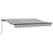 Cortina Retractabilă Manual Antracit 250 x 200 cm țesătură - WALTI WALTI