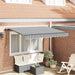 Cortina Retractabilă Antracit 250 x 200 cm țesătură - WALTI WALTI