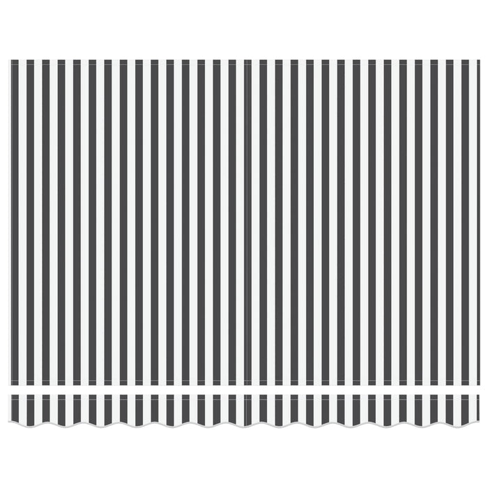 Copertină retractabilă Antracit 250 x 200 cm țesătură WALTI