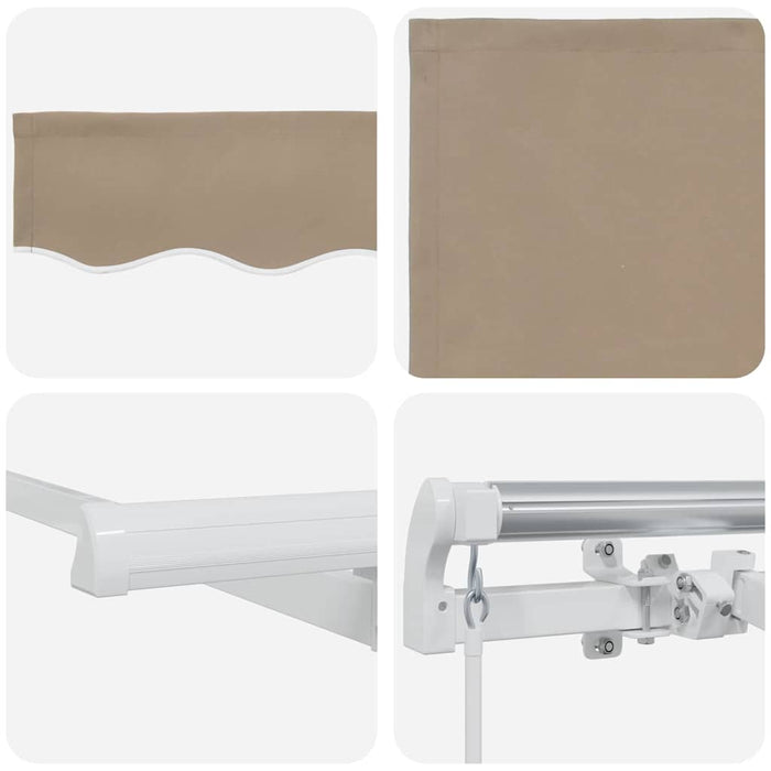 Cortina Retractabilă Manual Bej 250 x 200 cm țesătură - WALTI WALTI
