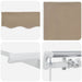 Cortina Retractabilă Manual Bej 250 x 200 cm țesătură - WALTI WALTI