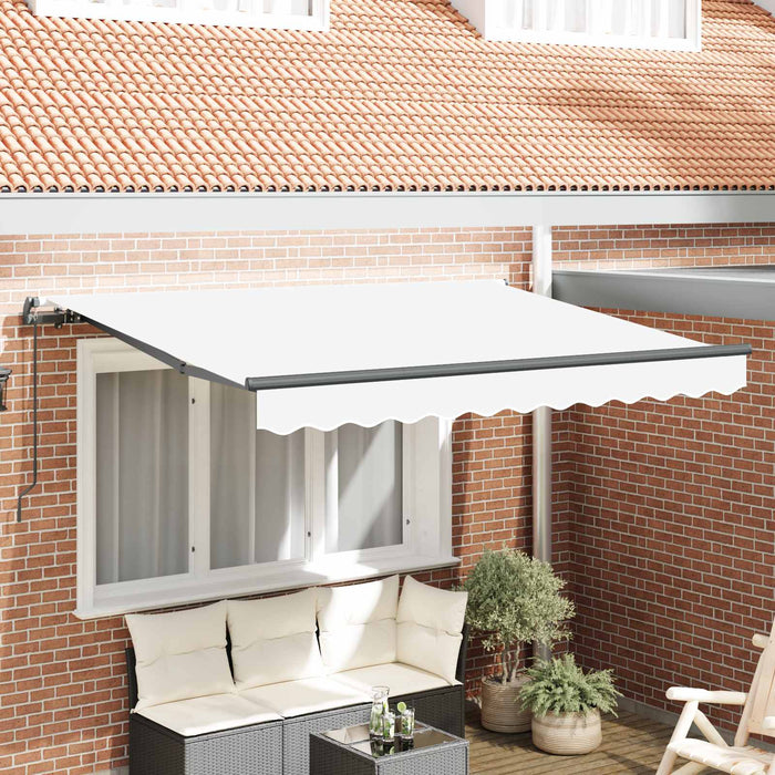 Cortina Retractabilă Manual Alb 250 x 200 cm țesătură - WALTI WALTI