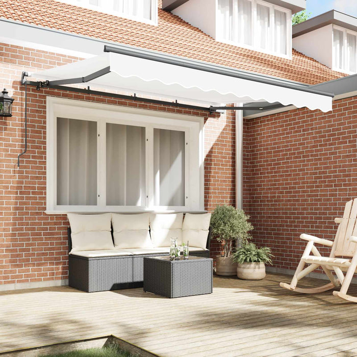 Cortina Retractabilă Manual Alb 250 x 200 cm țesătură - WALTI WALTI