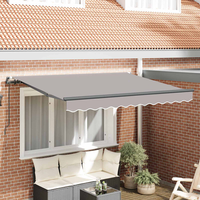Cortina Retractabilă Gri deschis 250 x 200 cm țesătură - WALTI WALTI