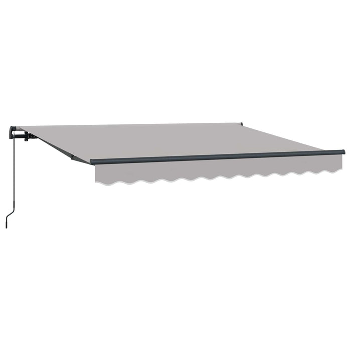 Cortina Retractabilă Gri deschis 250 x 200 cm țesătură - WALTI WALTI