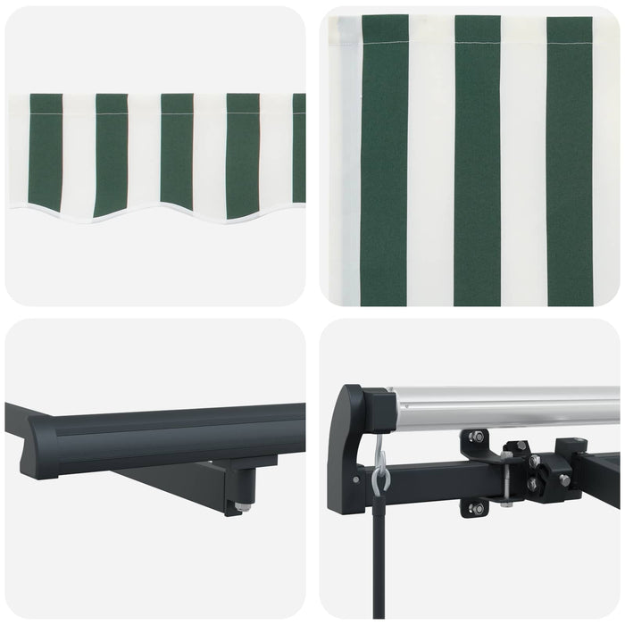 Cortina Retractabilă Verde 250 x 200 cm țesătură WALTI