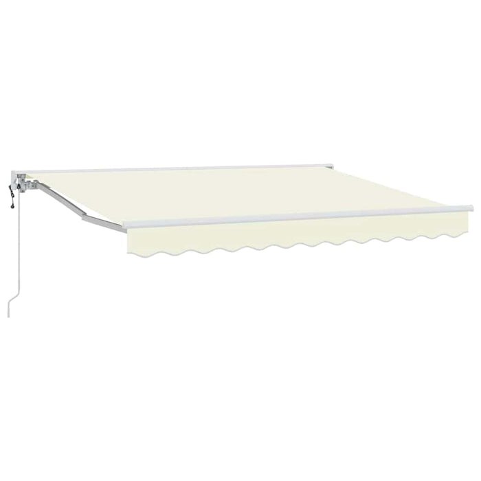 Cortina Retractabilă Crem 300 x 200 cm Poliester și metal - WALTI WALTI