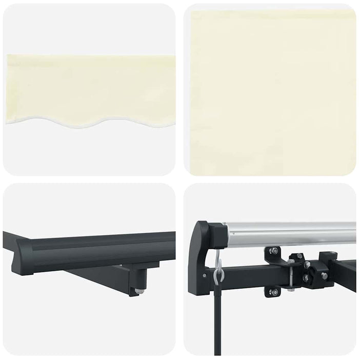 Cortina Retractabilă Manual Crem 300 x 200 cm țesătură - WALTI WALTI