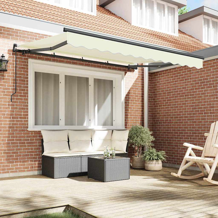 Cortina Retractabilă Manual Crem 300 x 200 cm țesătură - WALTI WALTI