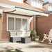 Cortina Retractabilă Manual Crem 300 x 200 cm țesătură - WALTI WALTI
