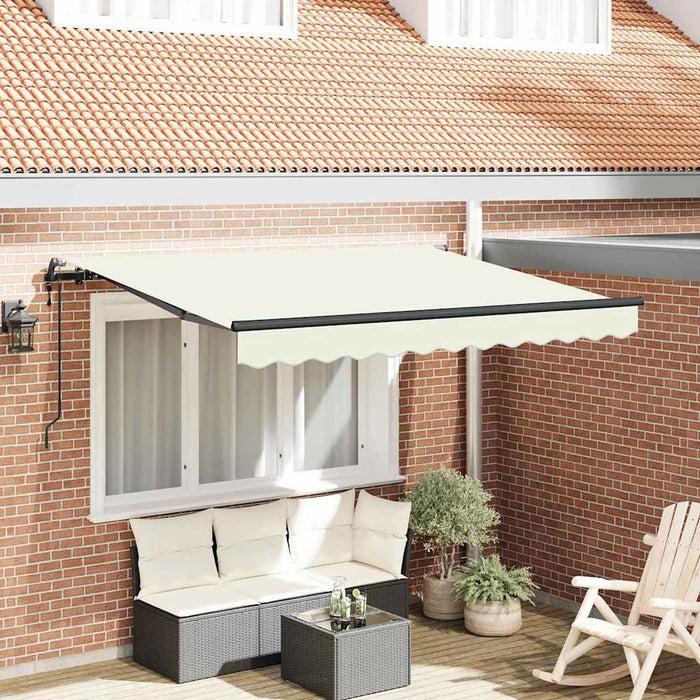 Cortina Retractabilă Crem 300 x 200 cm țesătură - WALTI WALTI