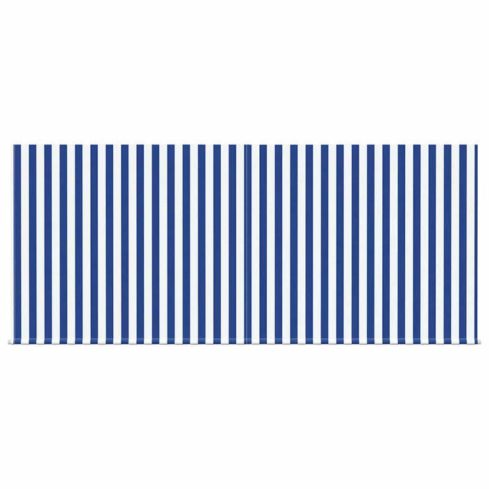 Cortina Retractabilă Manual Albastru și Alb 300 x 200 cm - WALTI WALTI