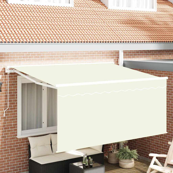 Cortina Retractabilă Manual Crem 300 x 200 cm țesătură - WALTI WALTI
