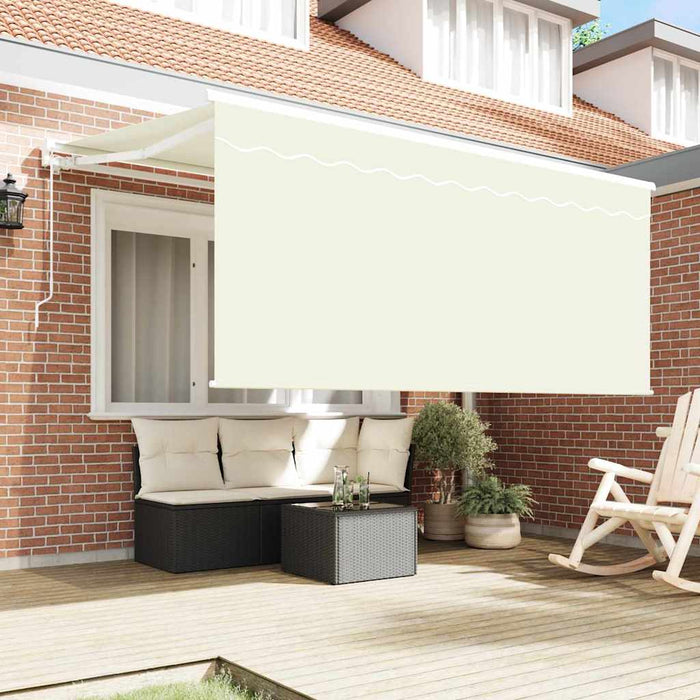Cortina Retractabilă Manual Crem 300 x 200 cm țesătură - WALTI WALTI