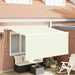 Cortina Retractabilă Crem 300 x 200 cm Poliester și Aluminiu - WALTI WALTI