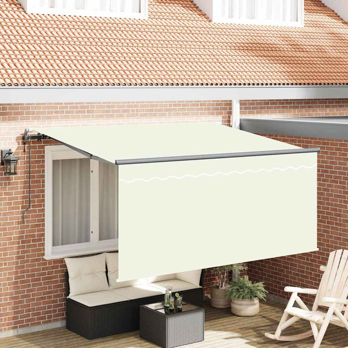 Cortina Retractabilă Crem 300 x 200 cm țesătură - WALTI WALTI