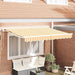Cortina Retractabilă Manual Galben și alb 300 x 200 cm - WALTI WALTI