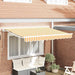Cortina Retractabilă Galben și alb 300 x 200 cm - WALTI WALTI