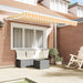 Cortina Retractabilă Galben și alb 300 x 200 cm - WALTI WALTI