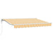 Cortina Retractabilă Galben și alb 300 x 200 cm - WALTI WALTI