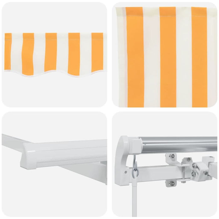 Cortina Retractabilă Manual Galben 300 x 200 cm țesătură - WALTI WALTI