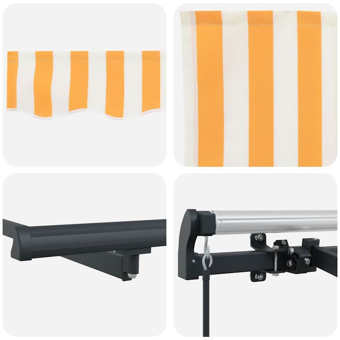 Cortina Retractabilă Manual Galben 300 x 200 cm țesătură - WALTI WALTI