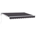 Cortina Retractabilă Antracit 300 x 200 cm Poliester și metal - WALTI WALTI