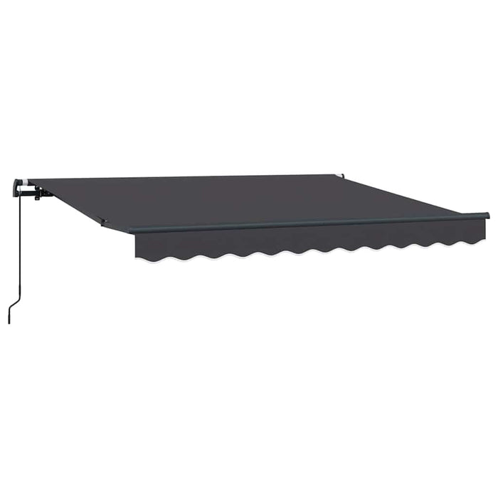 Cortina Retractabilă Manual Antracit 300 x 200 cm țesătură - WALTI WALTI