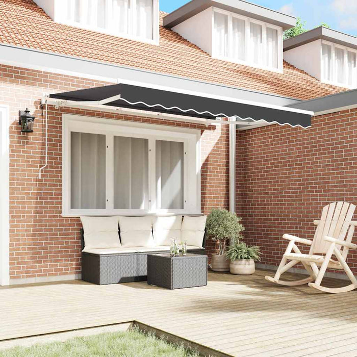 Cortina Retractabilă Antracit 300 x 200 cm țesătură - WALTI WALTI