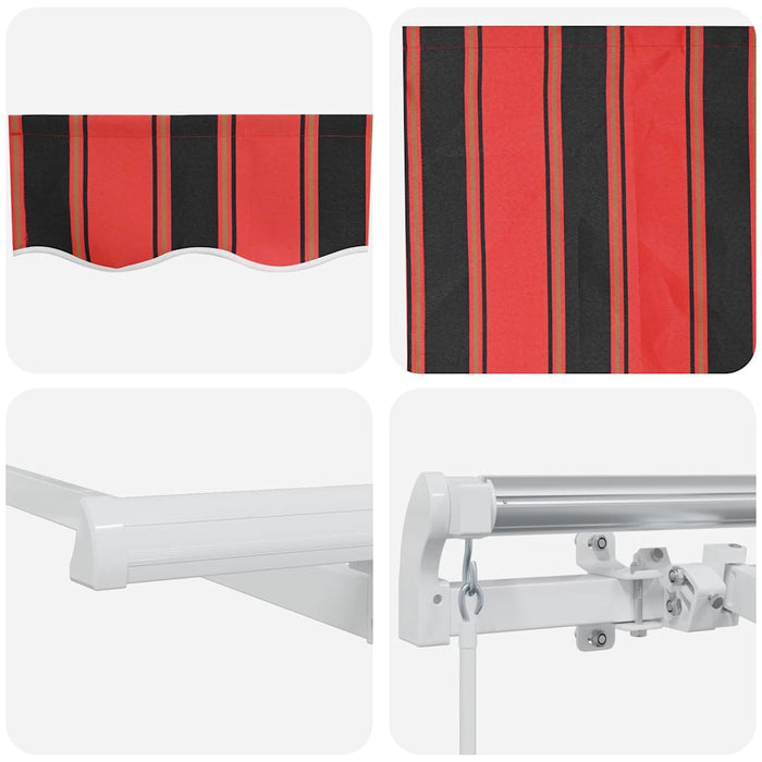 Cortina Retractabilă Manual Portocaliu 300 x 200 cm țesătură - WALTI WALTI