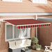 Cortina Retractabilă Manual Portocaliu 300 x 200 cm țesătură - WALTI WALTI
