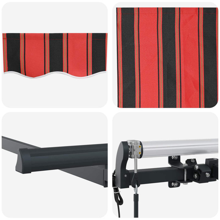 Cortina Retractabilă Portocaliu 300 x 200 cm țesătură - WALTI WALTI