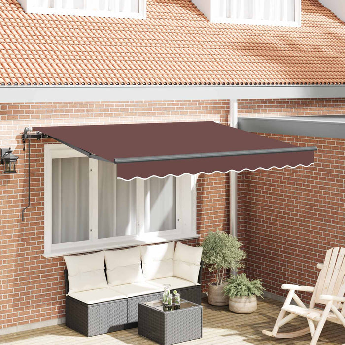 Cortina Retractabilă Maro 300 x 200 cm țesătură - WALTI WALTI