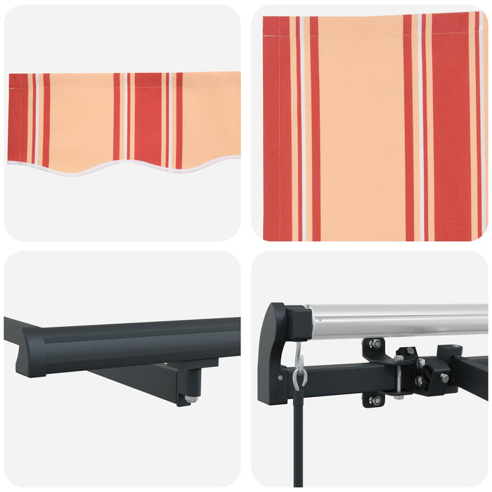 Cortina Retractabilă Galben 300 x 200 cm țesătură WALTI