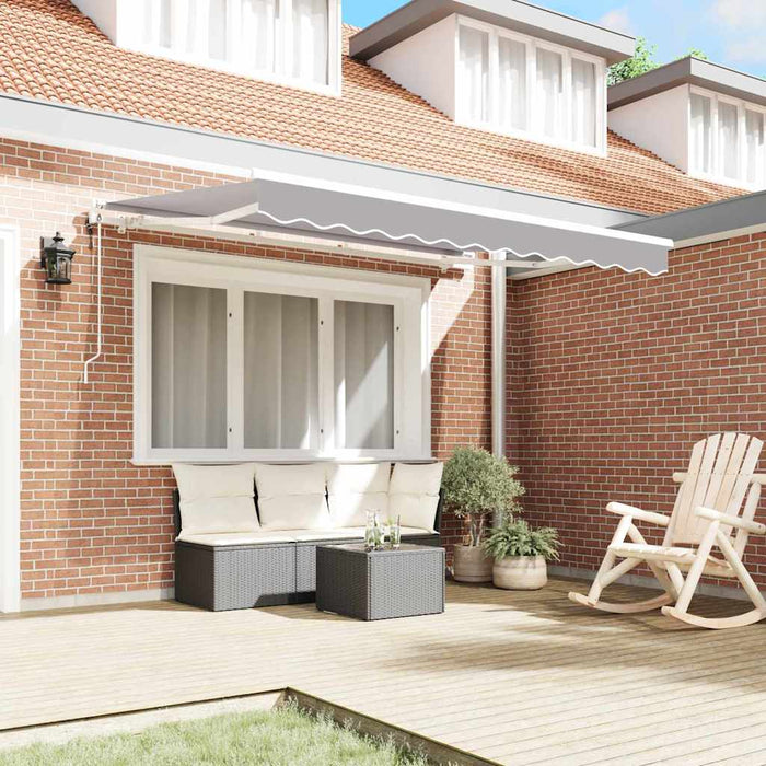Cortina Retractabilă Gri deschis 300 x 200 cm țesătură WALTI