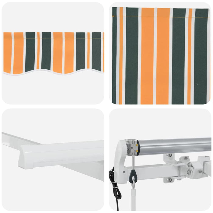 Cortina Retractabilă Verde 300 x 200 cm țesătură WALTI
