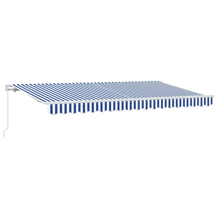 Cortina Retractabilă Manual albastru 350 x 200 cm țesătură - WALTI WALTI