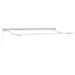 Cortina Retractabilă Manual albastru 350 x 200 cm țesătură - WALTI WALTI